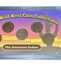 Vintage The Wild West Coin Collection The American Indian Head Penny Lot U.S. image 1