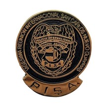 Sonora Arizona Policia Internacional PISA Police Department Enamel Lapel... - £9.57 GBP