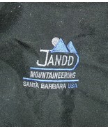 JANDD brand black nylon zippered gym/tote/overnight bag w karate logo - $35.00
