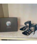 Vince Camuto Strappy Stiletto Heels Shoes Formal Dressy Party Cocktail S... - $534.05 MXN