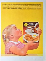 ALBERS FLAPJACK BUTTERMILK PANCAKES Breakfast Syrup - 1962 VTG Print Ad - $10.97