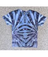 NEW Gildan Men’s Blue Purple Ice Tie Dye Short Sleeve Shirt Size Large - $24.50