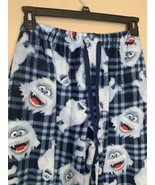 Rudolph The Red Nosed Reindeer Abominable Snowman Fleece Mens Sleep Pant... - $23.18 CAD