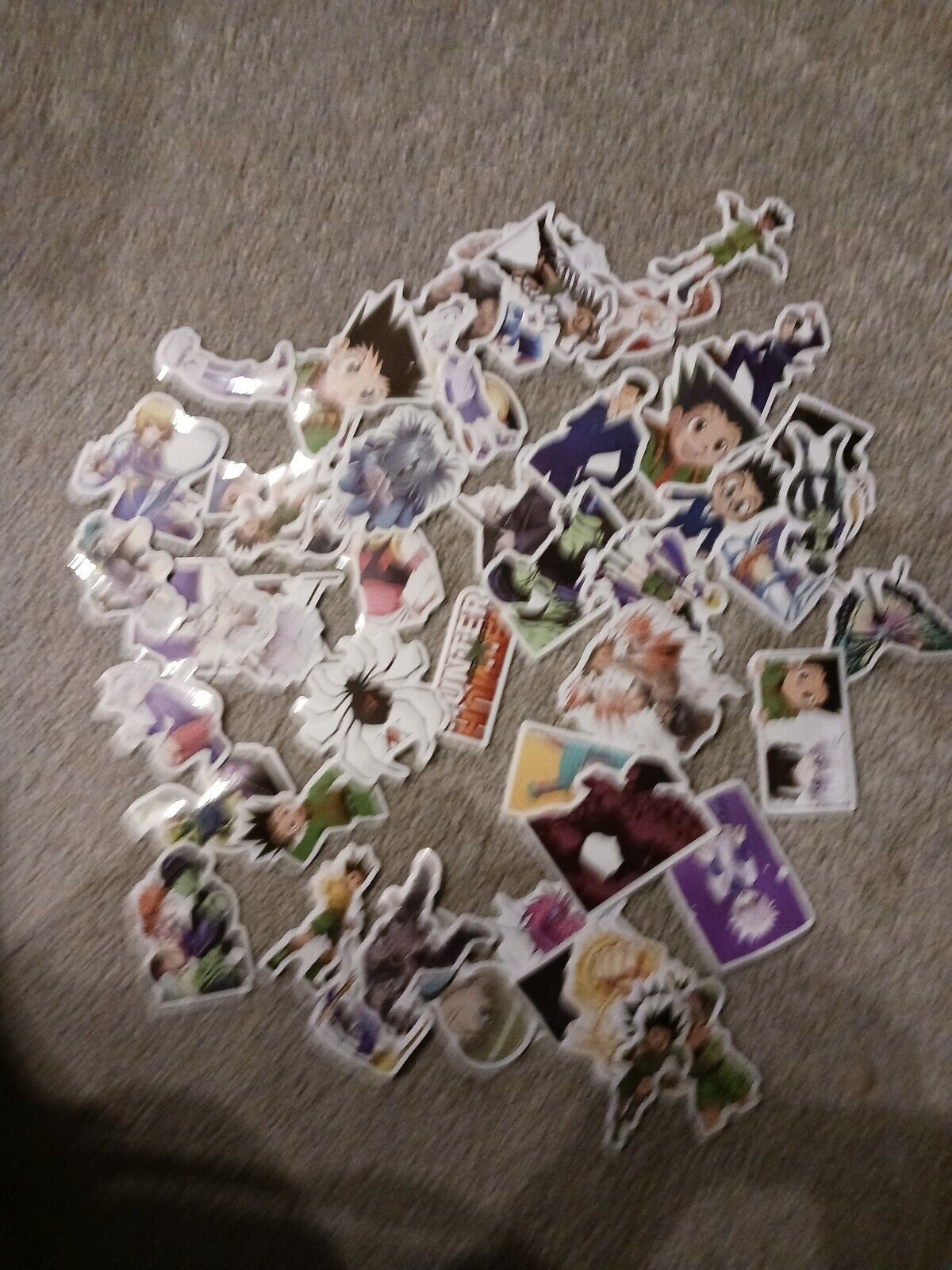 (50pcs) Anime Hunter x Hunter Vinyl Stickers for Skateboard/Laptop/Book/... - $5.93