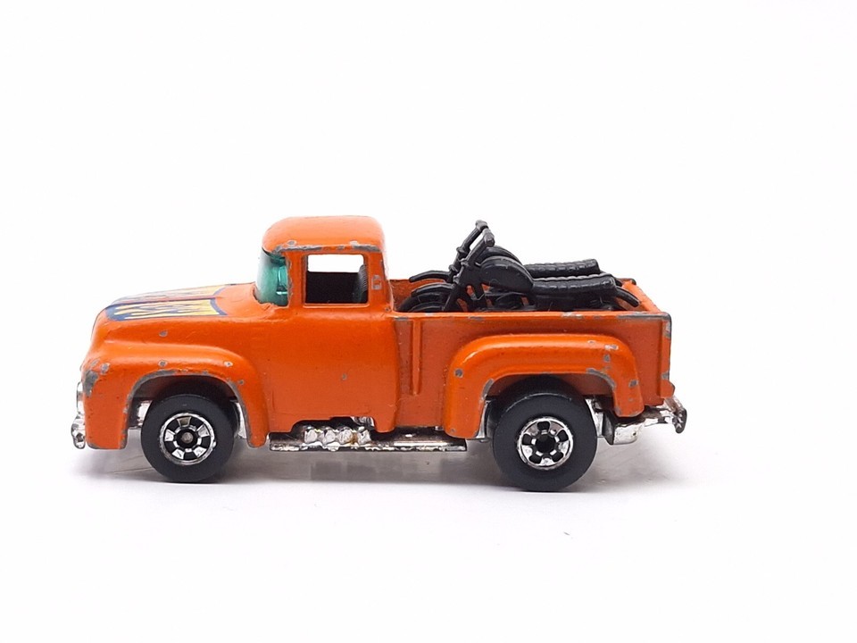 Hot Wheels ’56 Hi-Tail Hauler Pickup Truck 1973/77 Orange Blackwall - Hong Kong Item image 2