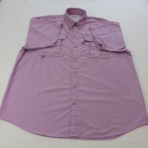 Columbia Sportswear Omni-Shade FM7047 Men's Button-Down Collar Lavender Shirt M image 14