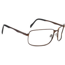 Serengeti Sunglasses Frame Only Kamberline 8025 Brown Wrap Metal 64 mm - £90.48 GBP
