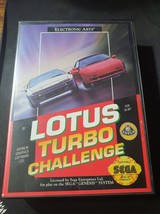 Sega Genesis Lotus Turbo Challenge Complete Tested 1992 Registration Card Poster - £84.27 GBP