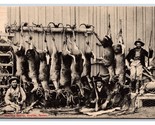 Early Deer Hunting Scene Uvalde Texas TX 1907 DB Postcard U15 - $35.59