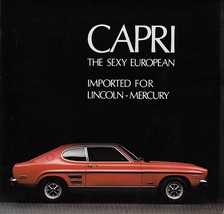 1971 Mercury CAPRI sales brochure catalog US 71 1600 2000 Ford - £6.33 GBP