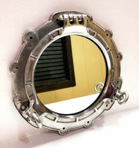 Antique Porthole Window Face Mirror maritime nautical Collectible For Ho... - £80.93 GBP