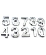 Bluemoona 1 Pc - Number Self-stick Mailbox House Hotel Door Address Digi... - $82.70 MXN