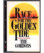 The Gordons RACE FOR THE GOLDEN GATE First edition 1983 Suspense Novel Fine dj - $17.99