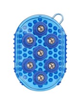 Tough-1 Rubber Jelly Massage Mitt Blue - $12.86