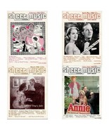 Sheet Music Magazine 4 Lot  Feb, March, April/May, June/July &#39;82 Perform... - £7.97 GBP