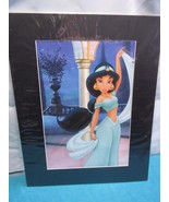 Aladdin Jasmine  Matted Wall Art Measures 20&quot; by 16&quot; - €9,84 EUR