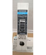 SIEMENS 20 AMP SINGLE POLE CIRCUIT BREAKER  NGB1B020 - $601.60 MXN