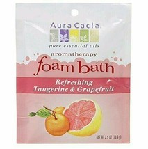 Aura Cacia Foam Bath Tangerine and Grapefruit -- 2.5 oz - £6.90 GBP