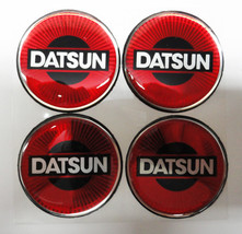 Vintage 90&#39;s Automotive Wheel Center Cap Round Emblem Accent Trim DATSUN 2.00 - $24.95