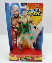 New 2014 WWF WWE Mattel Ryback Double Attack Wrestling 7&quot; Action Figure  - £22.88 GBP