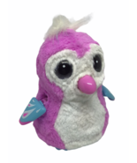 Hatchimal Interactive Teal Pink White Owl Big Eyes Lights Spin Masters W... - $27.14 CAD