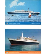 S.S. Rotterdam (2 Postcards) - €3,37 EUR