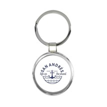 San Andrés Life on the Strand : Gift Keychain Beach Travel Souvenir Colombia - £6.38 GBP
