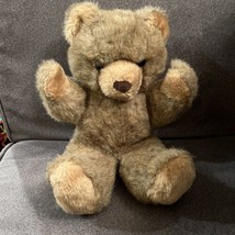 Eden Toys Teddy Bear Vintage Dark Brown 12” Stuffed Animal Soft Classic Olefin - £22.36 GBP