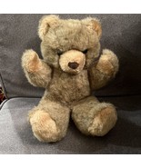 Eden Toys Teddy Bear Vintage Dark Brown 12” Stuffed Animal Soft Classic ... - £21.93 GBP