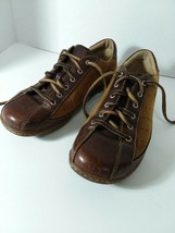 BØRN Women&#39;s Size 7.5  Brown, Leather Sporty Driving Bowler Oxfords - £15.81 GBP