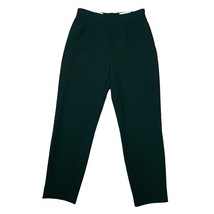 Vintage Escada Margaretha Ley Wool Pants Trousers Green Knit Germany EU 40 - $76.44