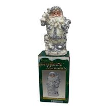 Vintage Mistletoe Moments Santa And Snowmen Figurine Christmas Holiday D... - $10.00