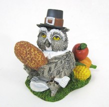 Lil Whoots Figurine Giving Owl Thanks Owlebration Thanksgiving Pilgrim H... - £9.72 GBP