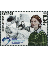 Cyprus 2020. Florence Nightingale (1820-1910) (MNH OG) Stamp - £0.80 GBP