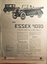 ESSEX $1095 - Detroit - &quot;A Finer Chassis&quot; Roomier Open Car-1922 Antique ... - $259.10 MXN