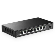 8 Port 2.5G Network Switch With 10G Sfp, 8 X 2.5Gbase-T Ports, Compatible With 1 - £91.80 GBP