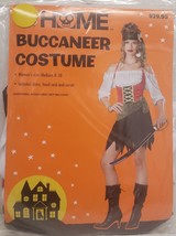 New Adult Women Halloween Costume, Pirate, Buccaneer Dress.Head Sash,Corset, M - £23.73 GBP