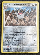 Fusion Strike Pokemon Card (YY86): Galarian Perrserker 181/264, Reverse Holo - £3.85 GBP