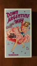 Down Argentine Way (VHS, 1989)  Betty Grable, Carmen Miranda, DON Ameche - £7.57 GBP