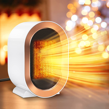 Portable Electric Space Heater with Thermostat for Indoor - £22.28 GBP