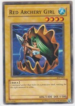 M) Yugioh - Konami - Yu-Gi-Uh! - Red Archery Girl - SDP-002 - Trading Card - $1.97