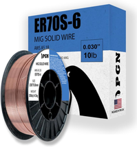 PGN Solid MIG Welding Wire - ER70S-6 .030 Inch - 10 Pound Spool - Mild S... - $100.85 CAD