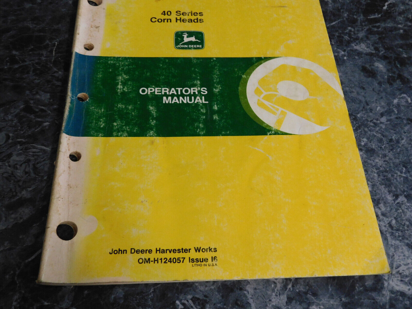John Deere 40 Series Corn Heads Operator&#39;s Manual - $12.99