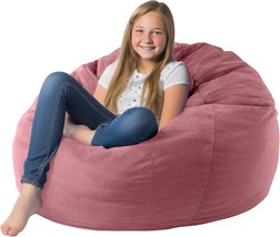 Dafftos Bean Bag Cover For Organizing Children Plush Toys Or Memory Foam... - £30.90 GBP