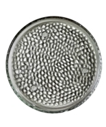 Vintage Beveled Glass Candle Holder Plate 6 In Round With 3 Feet On Bottom - $20.56 CAD