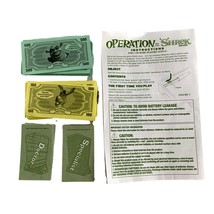 Hasbro Shrek Edition Operation Game Replacement Money Cards Instruction Booklet - £6.31 GBP
