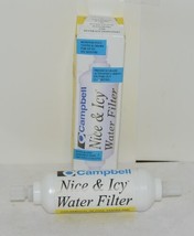 Campbell IC6 Nice Icy Water Filter FDA Listed Materials Carbon Filter image 1