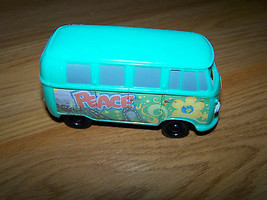 Disney Cars Fillmore Volkswagon Bus Peace Love Groovy McDonalds 2006 Toy Vehicle - £7.06 GBP