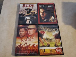 Rudy, Radio, Facing the Giants, The Rainmaker, (4) DVDs - £13.63 GBP