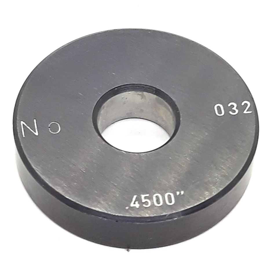 DIATEST SPLIT BALL DIAL BORE GAGE SET RING NUMBER .032 .4500" Inspection Gages